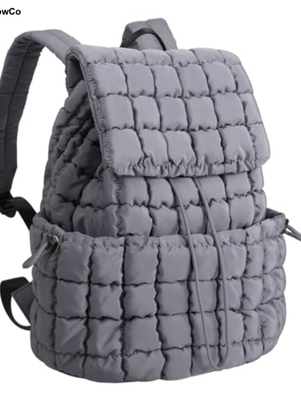 Quilted Nylon Backpack Purse Lightweight Puffer Laptop Daypack
